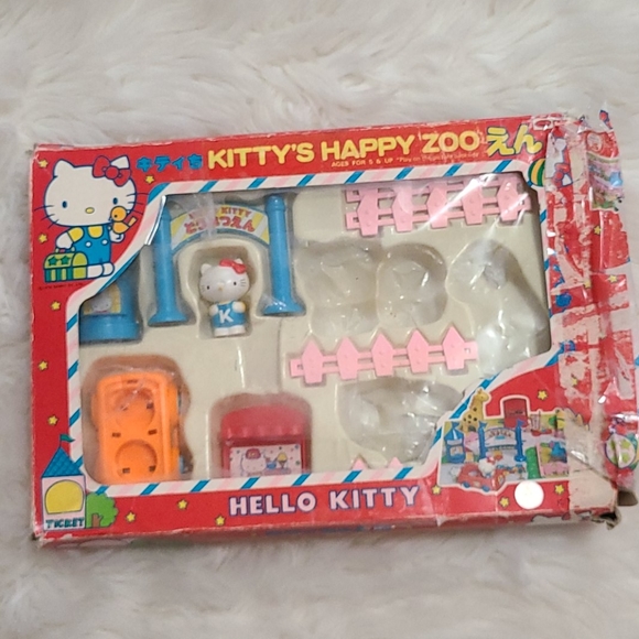 Vintage Sanrio Hello Kitty Happy Zoo Play Set - Picture 13 of 14